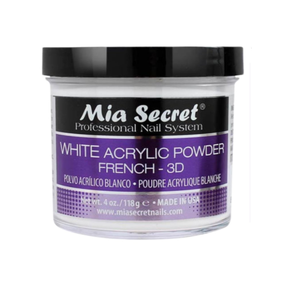 ACRILICO WHITE MIA SECRET 118GR