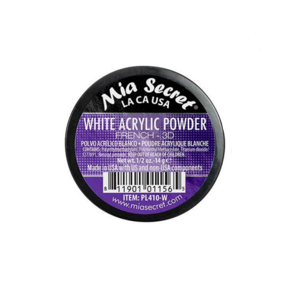 ACRILICO WHITE MIA SECRET 15GR