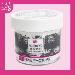 NAIL FACTORY Polvo Acrilico Blanco 1oz