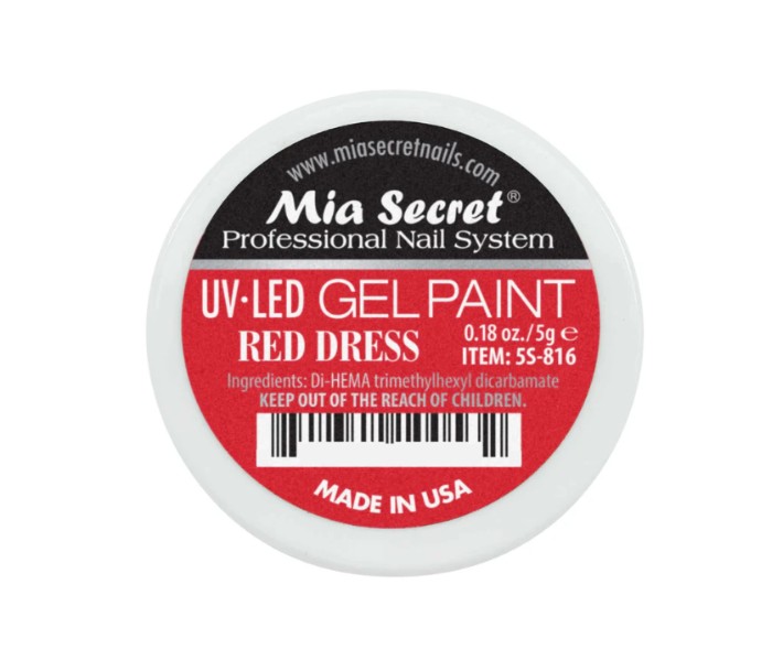 GEL PAINT RED DRESS MIA SECRET 5GR