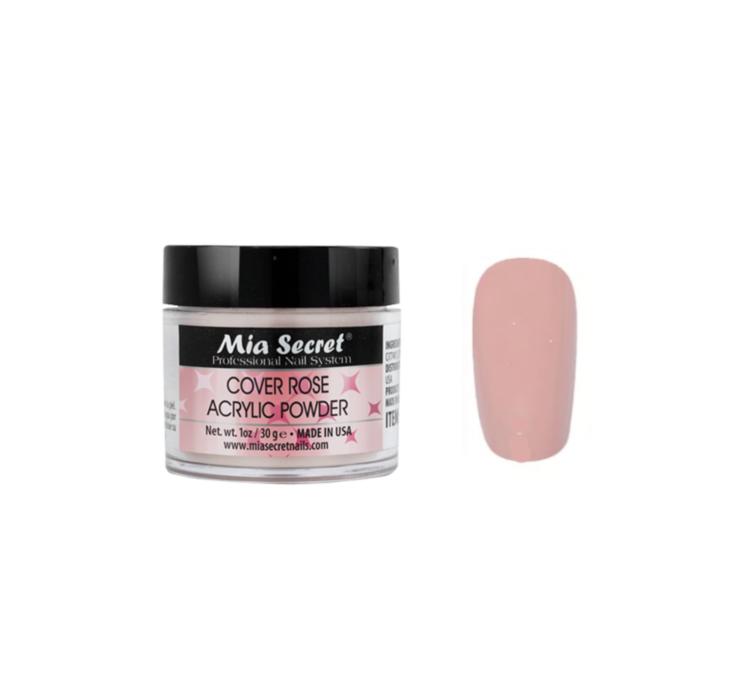 ACRILICO COVER ROSE MIA SECRET 30GR