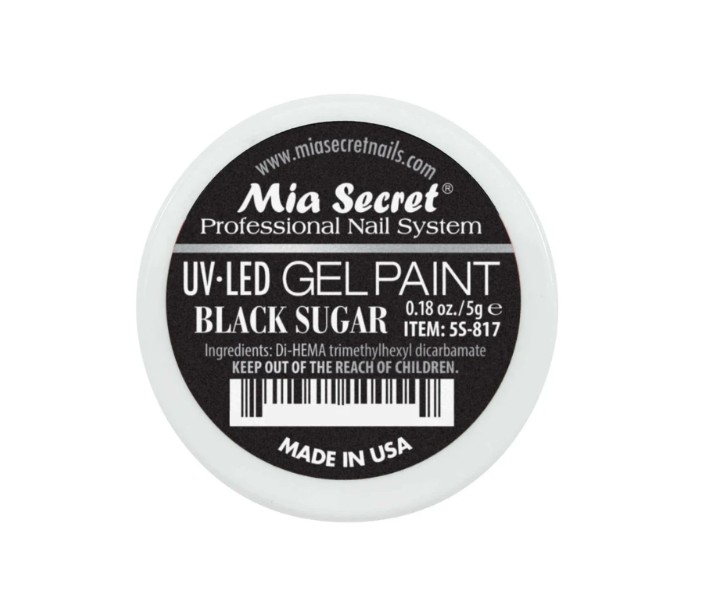 GEL PAINT BLACK SUGAR MIA SECRET 5GR