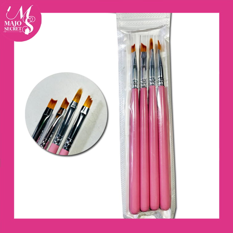 Kit 4  pinceles (rake)