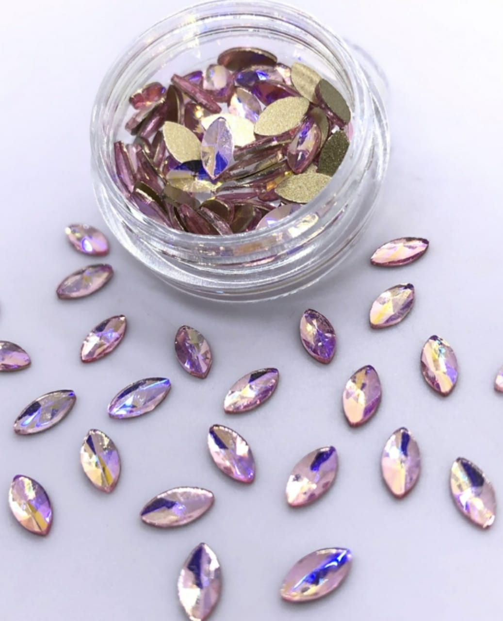 CRISTAL EYE HORSE 3X6MM (10 UNIDADES) ROSE