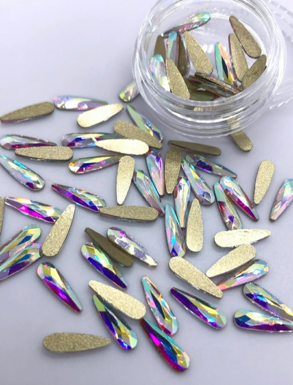 CRISTAL LAGRIMA 3X10MM (10 UNIDADES) AB