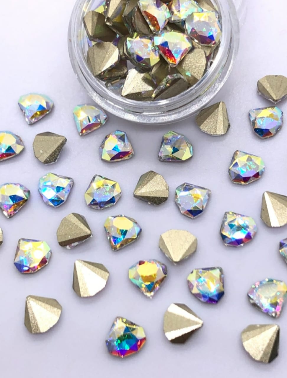 CRISTAL DIAMANTE 6MM (10 UNIDADES) AB