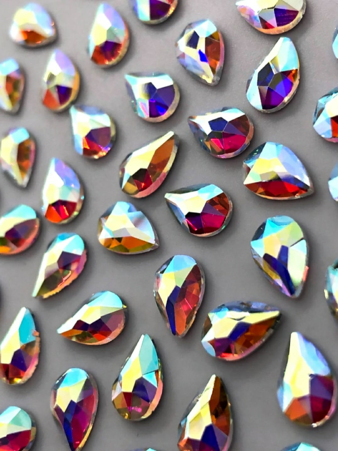 CRISTAL GOTA 5X8MM (10 UNIDADES) AB