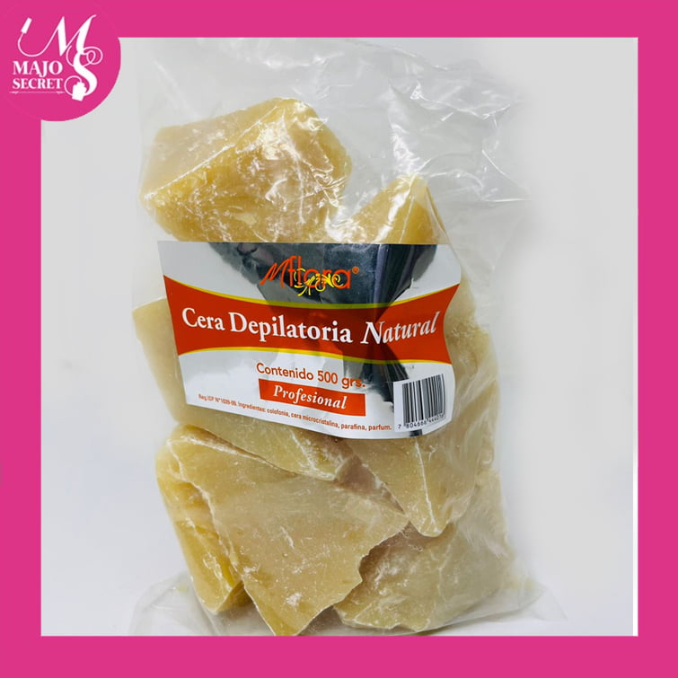 Cera depiladora Natural 500gr