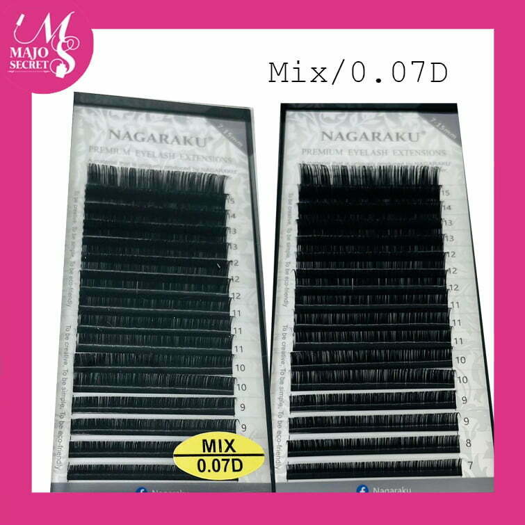Pestañas Nagaraku Mix 0.07D