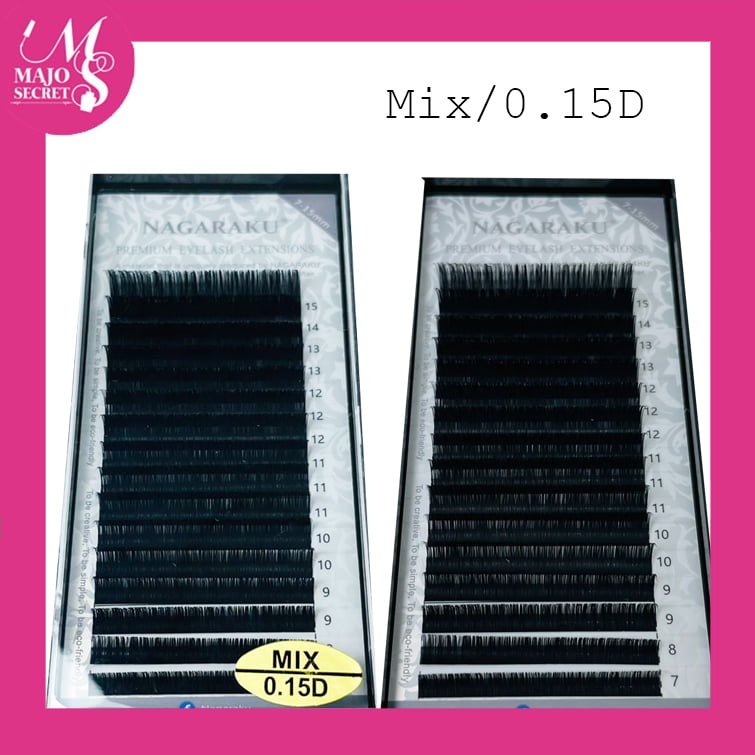 Pestañas Nagaraku Mix 0.15D