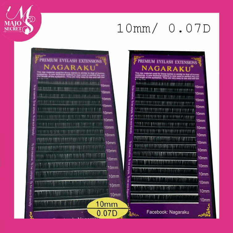 Pestañas Nagaraku 10mm/0.07D