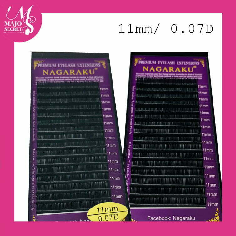 Pestañas Nagaraku 11mm/0.07D