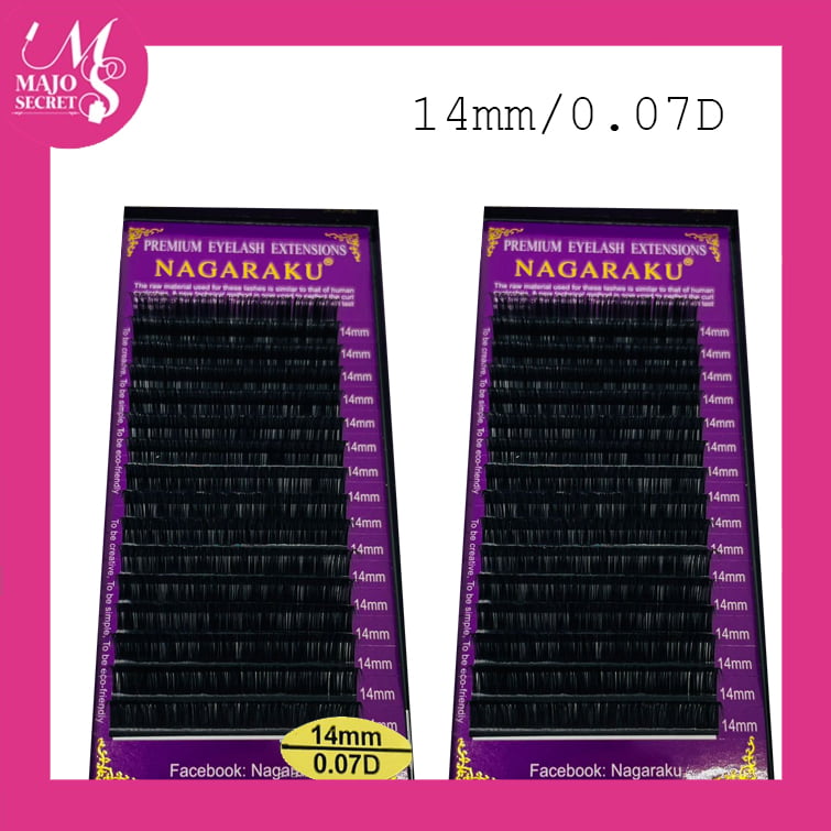 Pestañas Nagaraku 14mm/0.07D