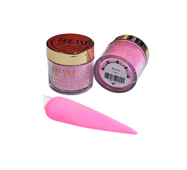 ACRILICO EN COLOR BARBIE DREAM NAILS 7GR