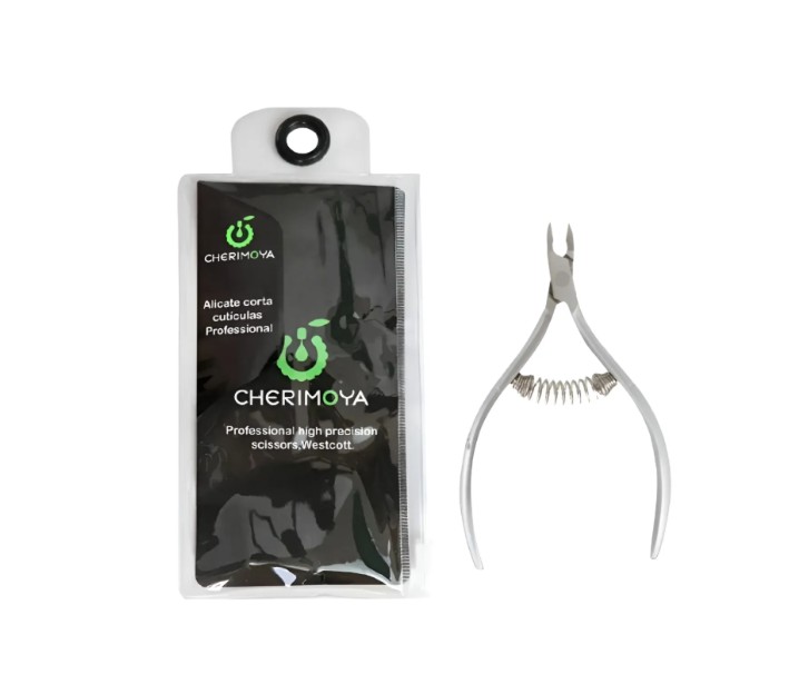 CORTA CUTICULA CON RESORTE CHERIMOYA 7MM