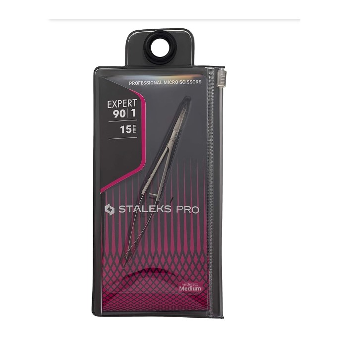MICRO TIJERA PARA CUTICULAS TWEEZERS EXPERT 90/1 STALEKS PRO