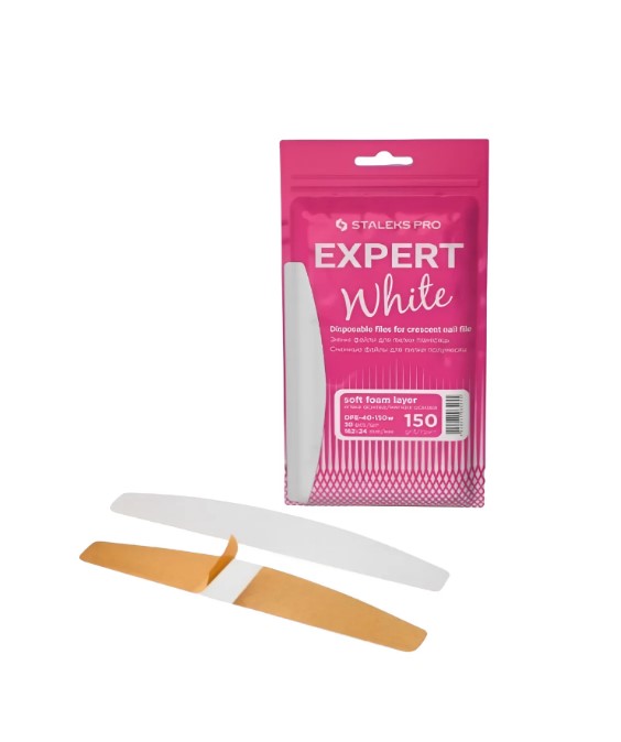 LIMA ADHESIVA REEMPLAZABLE EXPERT 40 BLANCA STALEKS 150