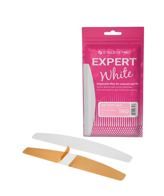 LIMA ADHESIVA REEMPLAZABLE EXPERT 40 BLANCA STALEKS 180