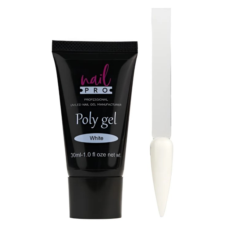 POLYGEL WHITE NAIL PRO 30ML
