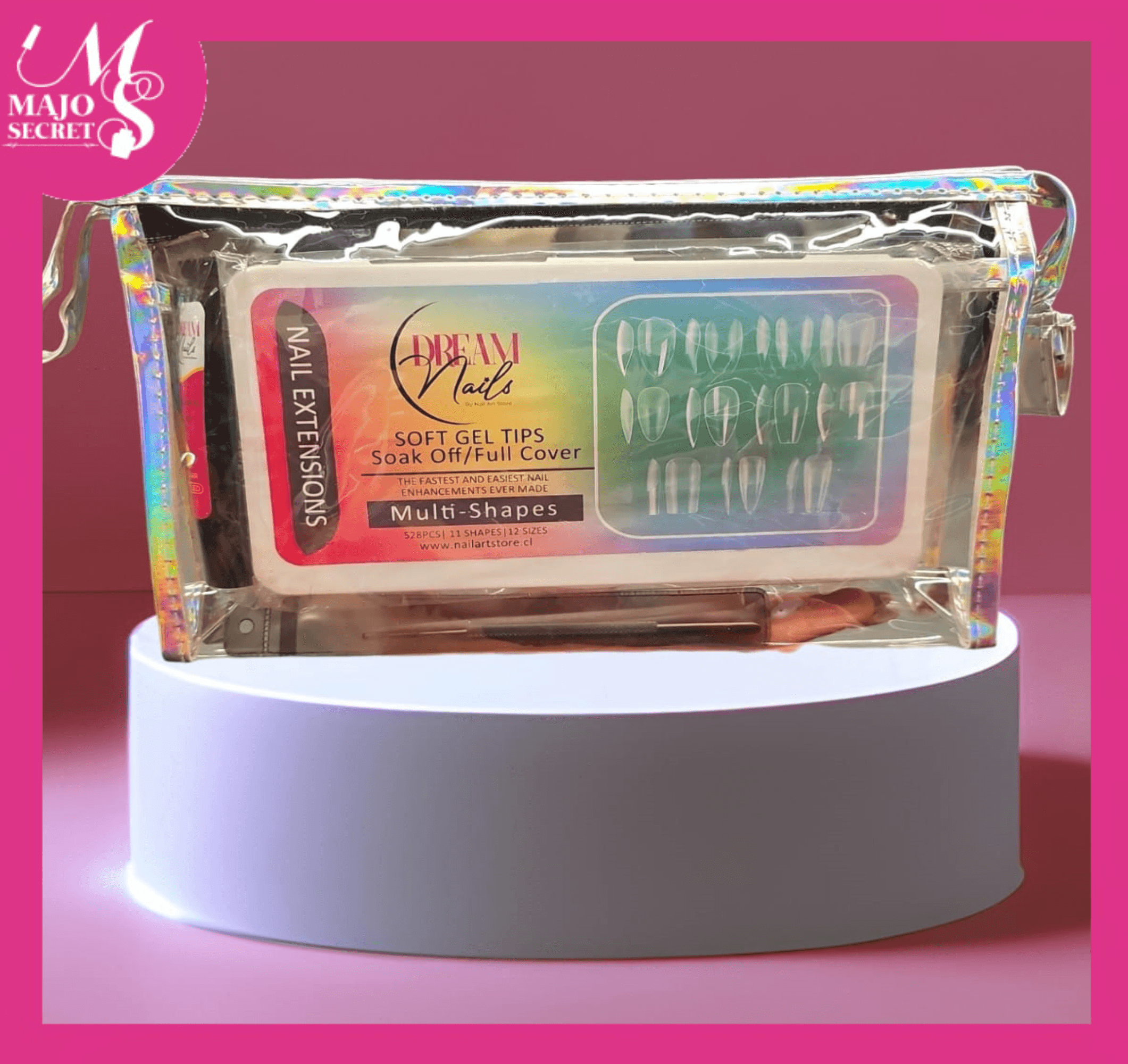 KIT PROFESIONAL SOFT GEL DREAM NAILS - Imagen 2