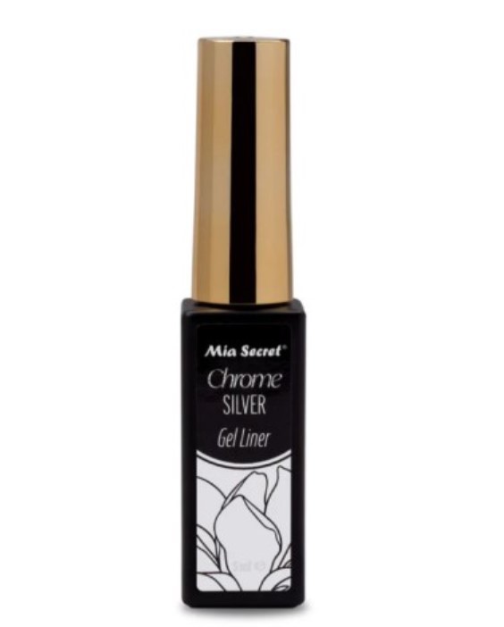 GEL LINER CHROME SILVER MIA SECRET 5ML
