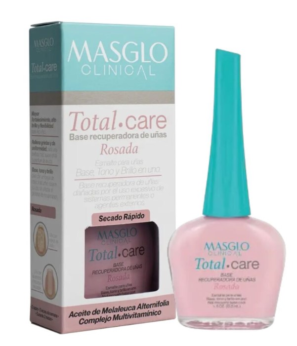 TOTAL CARE BASE RECUPERADORA MASGLO ROSADA 13.5 ML