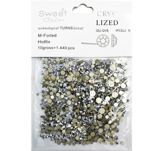 CRISTALES MIXTOS PLATEADOS SWEET COLOR