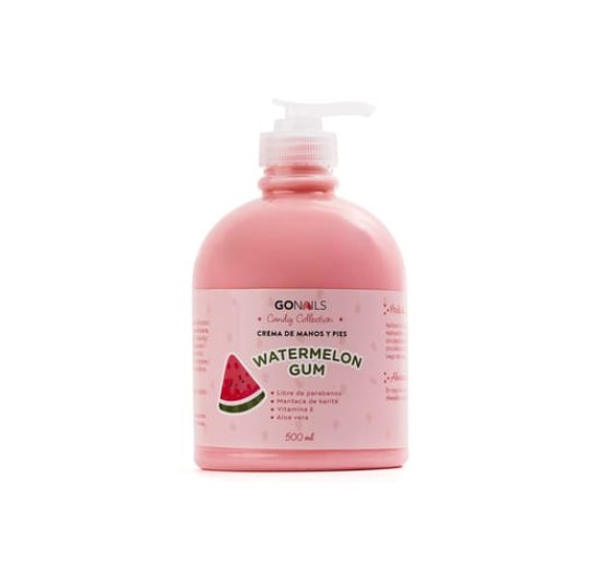 CREMA DE MANOS Y PIES GONAILS WATERMELON 500ML