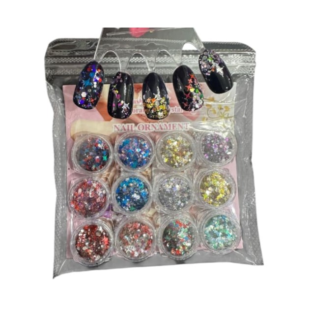 ENCAPSULADOS FORMAS DE COLORES 12U