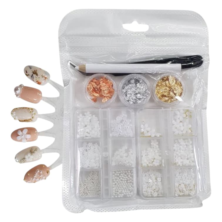 DECORACION PAPEL ORO/MIX FORMAS