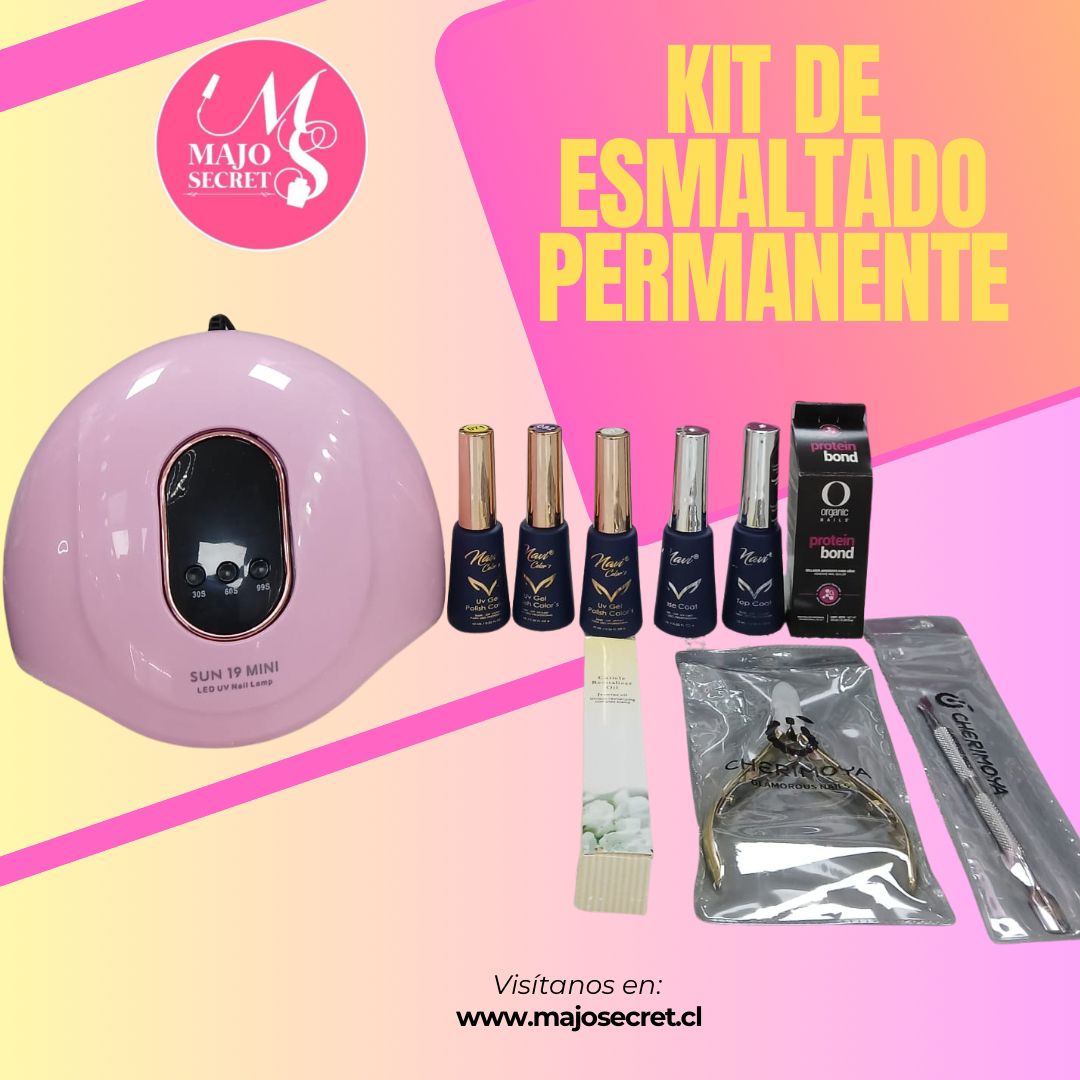 KIT DE ESMALTADO PERMANENTE